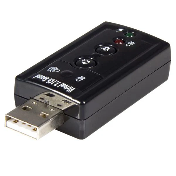 StarTech.com ICUSBAUDIO7 placa de som 7.1 canais USB