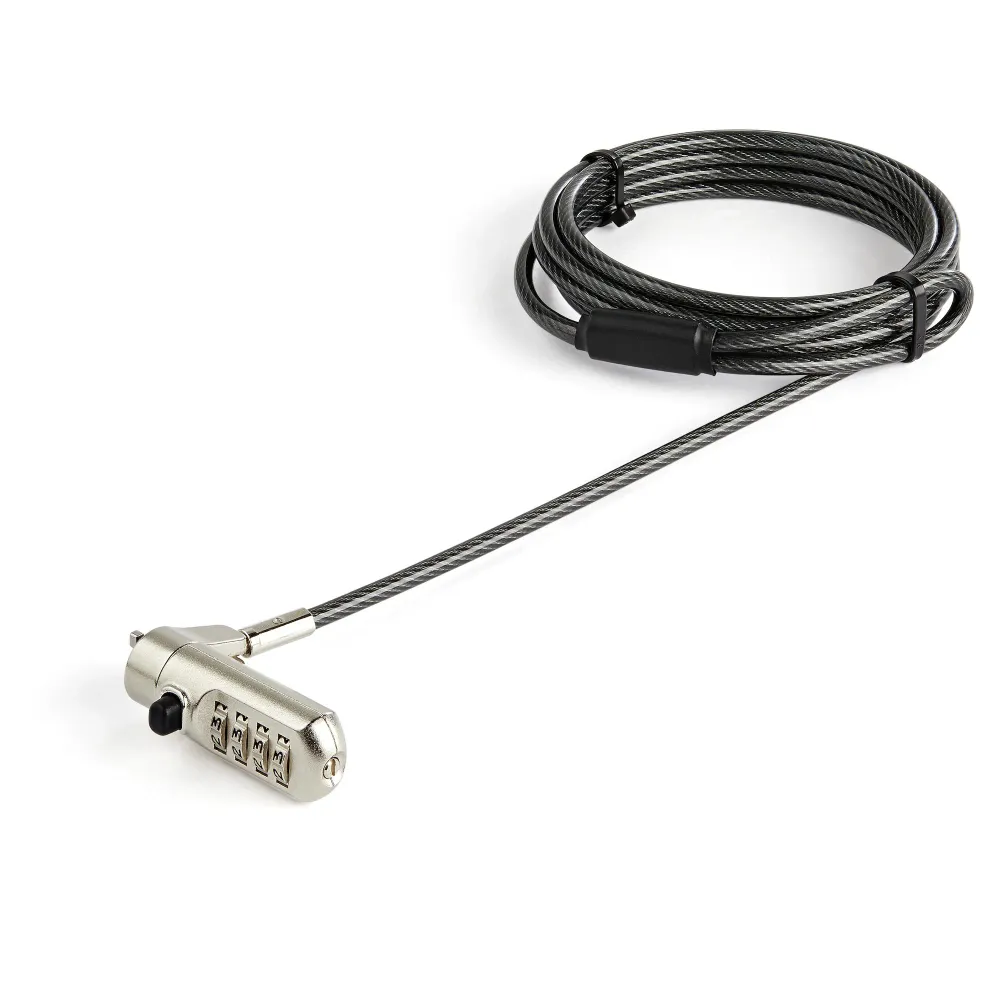StarTech.com LTLOCKNANO cadeado antirroubo Preto, ço inoxidável
