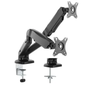 SUPORTE MESA NAPOFIX 2XMON. 13P 27P ROTAÇÃO 360Âº C/BRAÇO/USB -
