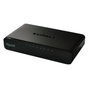 SWITCH GIGABIT 8-PORT DESKTOP PLASTIC GREEN