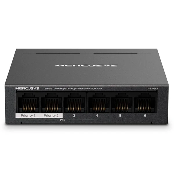 SWITCH MERCUSYS 6 PORTAS DESKTOP MS106LP