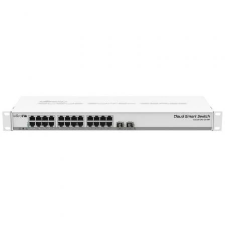 SWITCH MIKROTIK CSS326-24G-2S+RM 26 PUERTOS RJ45 101001000 SFP PO