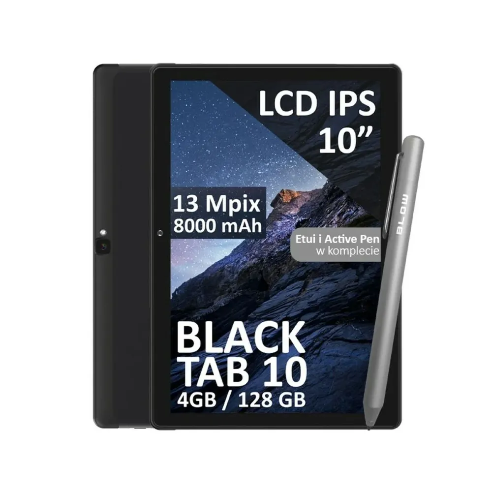 Tablet Blow BlackTAB10 10,1" MediaTek MT8788 4 GB RAM 128 GB Preto