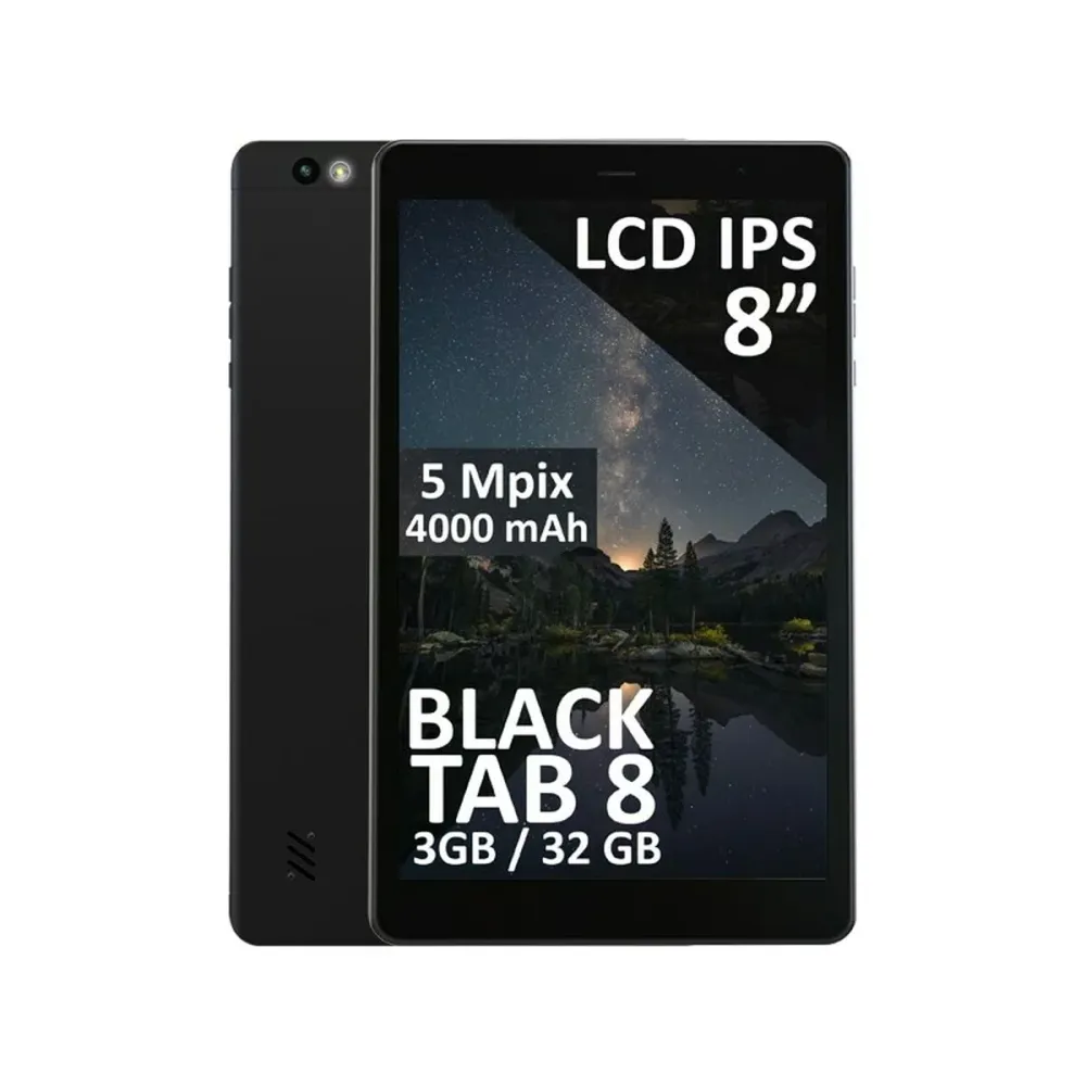 Tablet Blow BlackTAB8 Unisoc T310 3 GB RAM 32 GB Preto
