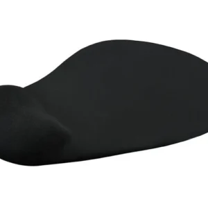 TAPETE RATO EM GEL ERGONÓMICO PRETO