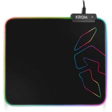 TAPETE DE RATO NOX RGB KROM KNOUT - NXKROMKNTRGB