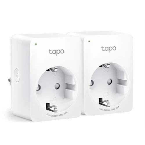 TAPO P110 X 2 MINI SMART WI-FI SOCKET, ENERGY MONITORING, 100-240