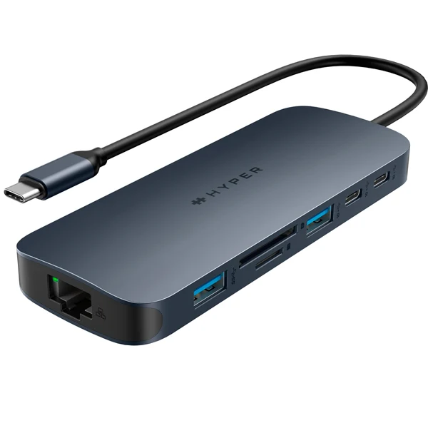 TARGUS HYPER DOCK 4K USB-C 1XHDMI 1XRJ45 3XUSB3 2XUSB-C 3.5 PD140