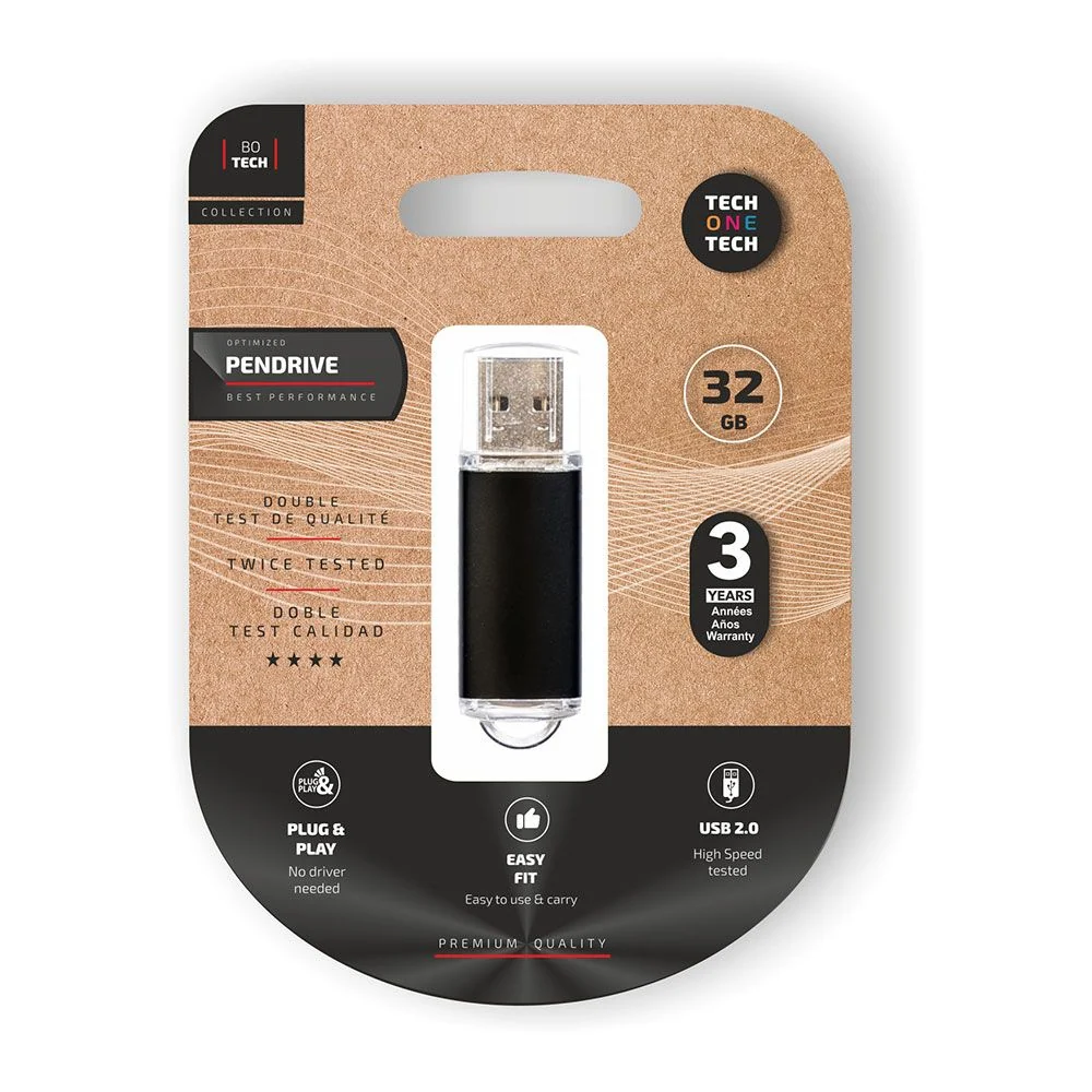 TECHONETECH BASIC MEMORIA USB 2.0 32GB (PENDRIVE)