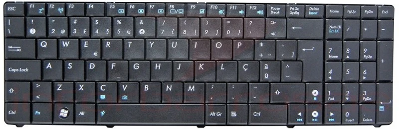 Teclado Asus 04GNQX1KPO00-2