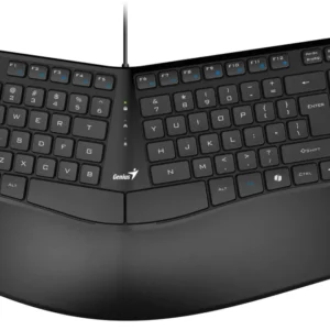 TECLADO ERGONÓMICO ERGO KB-700, PRETO, USB