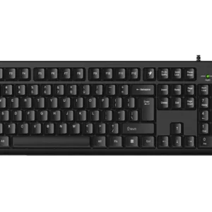 TECLADO KB-100 BLACK USB, AI KEY