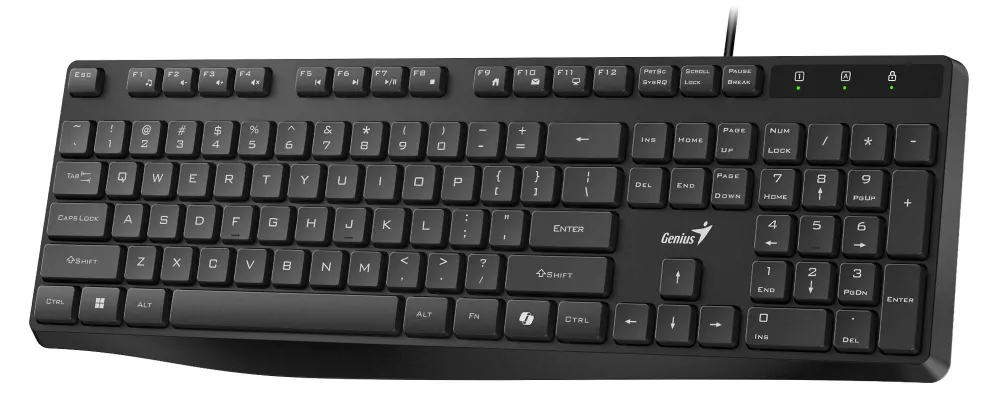 TECLADO KB-117S AI BLACK USB