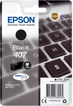 TINTEIRO EPSON 407 PRETO