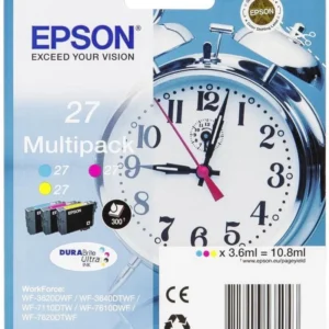 TINTEIRO EPSON MULTIPACK 3 CORES SERIE 27 C13T27054022