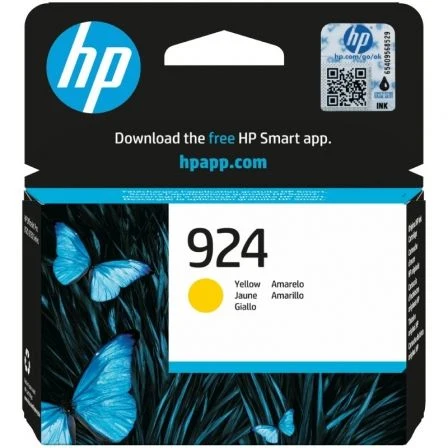 HP Tinteiro Original 924 Amarelo