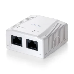 TOMADA EQUIP REDE 2-PORT UTP CAT.6, BRANCO - 235212