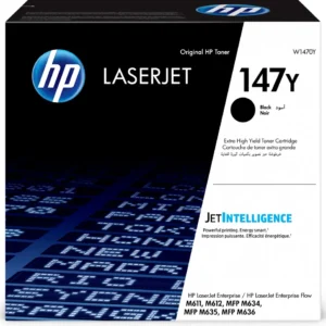 HP Toner LaserJet Original 147Y Preto de extraelevado rendimento