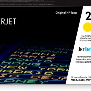 HP Toner LaserJet Original 212X Amarelo de elevado rendimento