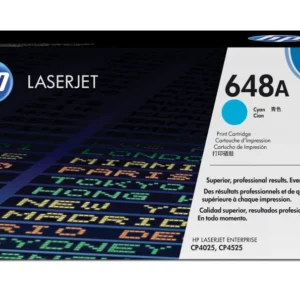 HP Toner LaserJet Original 648A Ciano