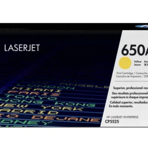 HP Toner LaserJet Original 650A Amarelo