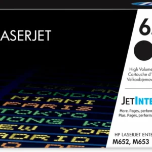 HP Toner LaserJet Original 656X Preto de elevado rendimento
