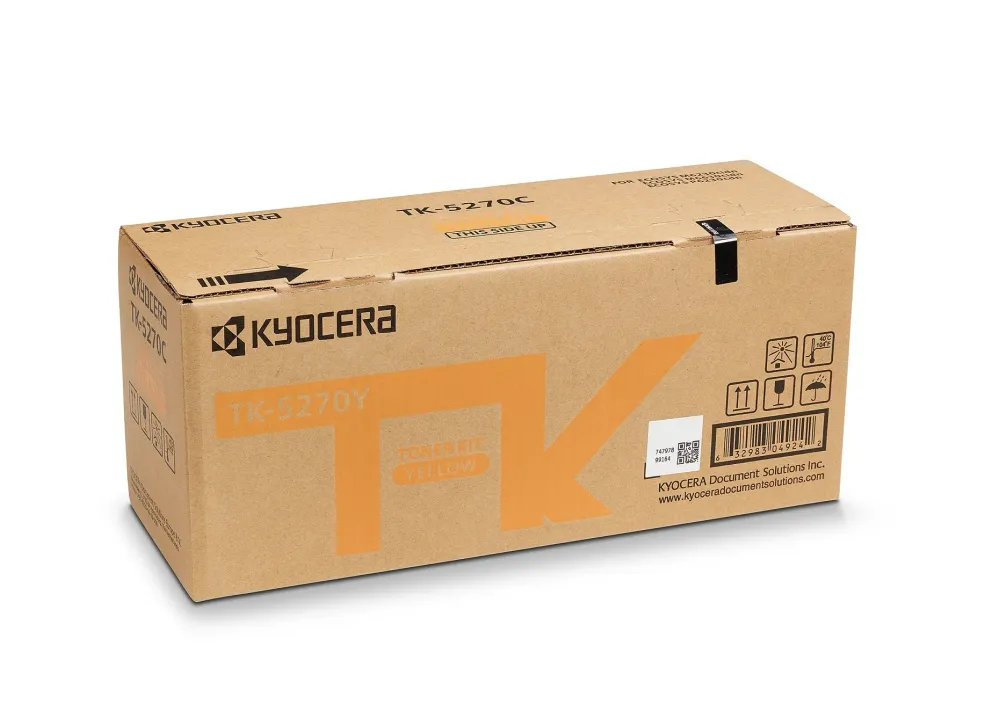 TONER ORIGINAL KYOCERA TK5270 AMARELO