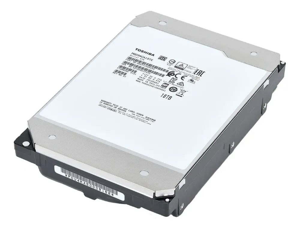 TOSHIBA MG09 INTERNAL HARD DRIVE 18TB 7200RPM 512MB 3.5 SERIAL AT