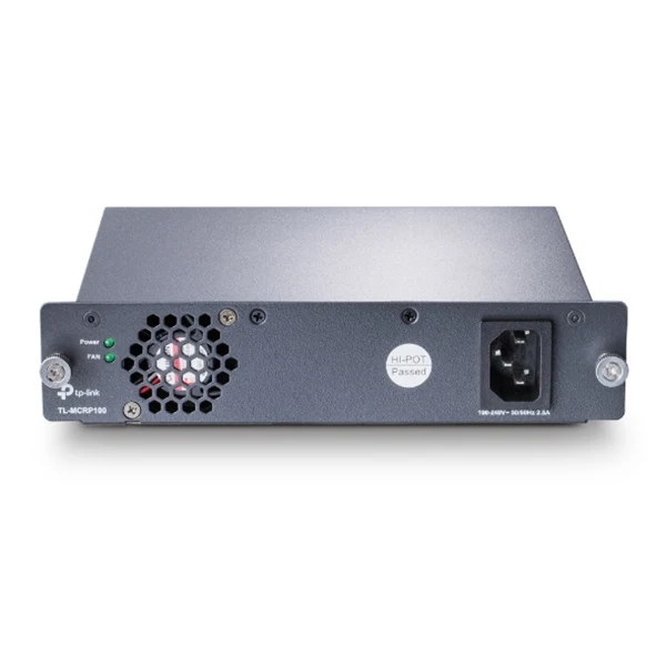 TP-LINK 100-240V REDUNDANT POWER SUPPLY 100-240V 5060HZ 3A AC INP