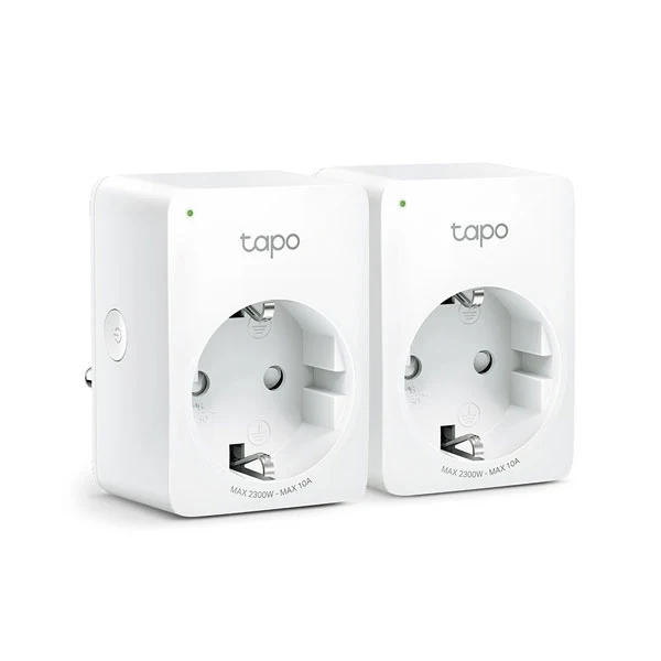 TP-LINK TAPO P100 2 MINI TOMADA INTELIGENTE WIFI 2UNID