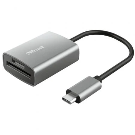 Trust 24136 leitor de cartões USB 3.2 Gen 1 (3.1 Gen 1) Type-C Al