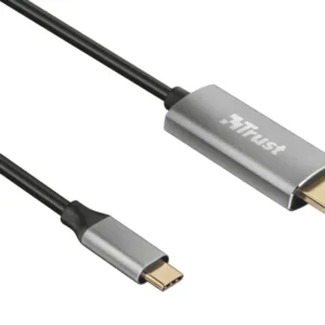 Trust Calyx adaptador gráfico USB Preto, Metálico