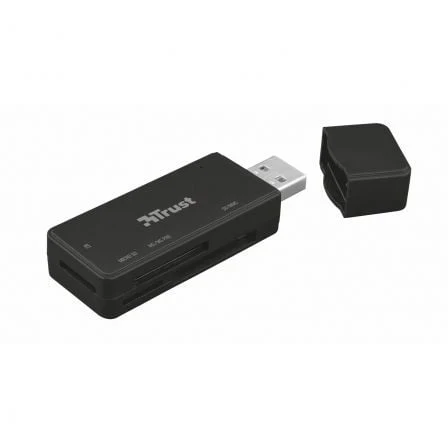 Trust NANGA leitor de cartões USB 3.2 Gen 1 (3.1 Gen 1) Type- Pr