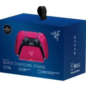 UNIVERSAL QUICK CHARGING STAND PLAYSTATION 5 - COSMIC RED