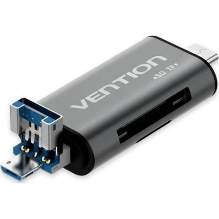 Vention CCHH0 leitor de cartões USB Type-/USB Type-C/Micro-USB C