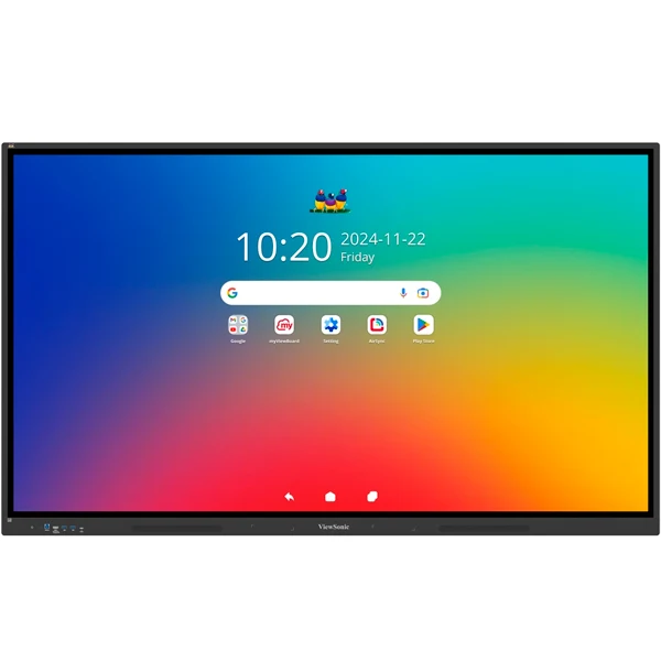 VIEWSONIC MONITOR EDLA 65" UHD 4K 400CD MULTITOUCH 40 POINTS IFP6