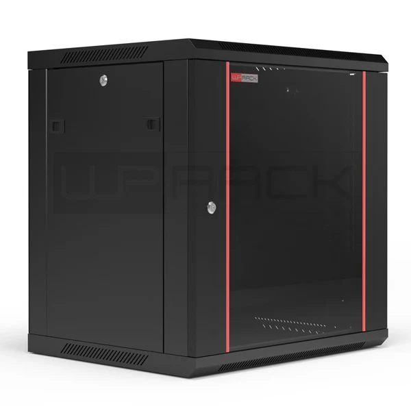 WALL MOUNT RACK 19" RWB SERIES 9U WXDXH: 600X500X500 MM, BLACK RA