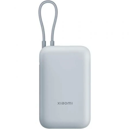 XIAOMI POWER BANK 10000MAH INTEGRATED CABLE ICE BLUE BHR9073GL