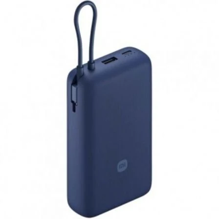 XIAOMI POWER BANK 33W 20000MAH INTEGRATED CABLE BLUE GL