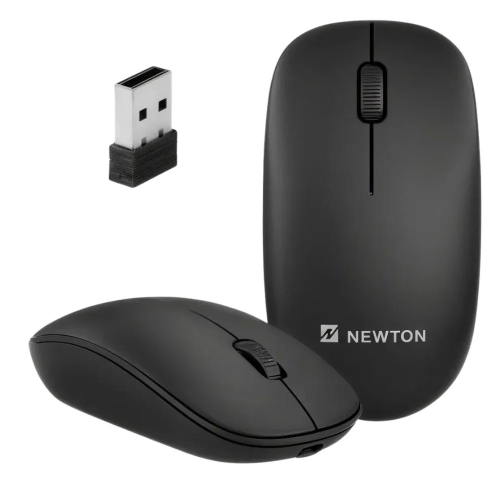 🖱️ Mouse Sem Fio Preto NMS-007 – Liberdade, Precisão e Estilo em um Só Clique