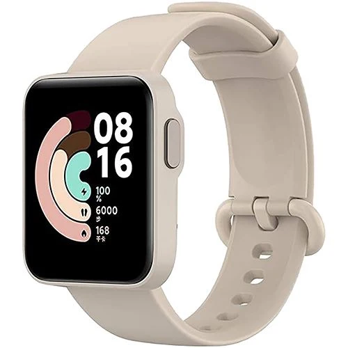 Bracelete 4-OK para Xiaomi Redmi Watch 2 Lite - Bege Sport Edition