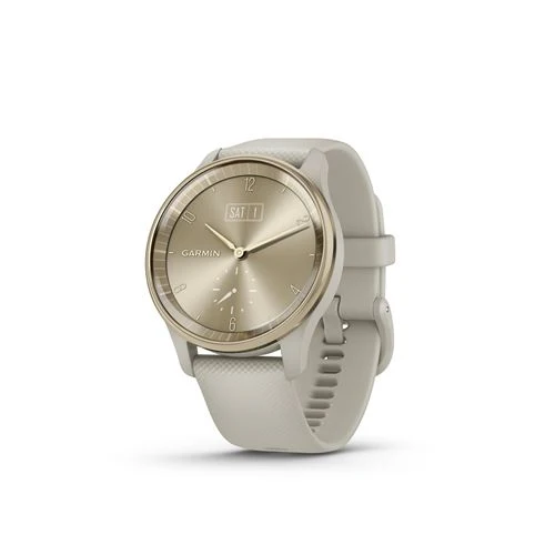 Certificado IP68 Relógio Desportivo Garmin VivoMove Trend - Dourado
