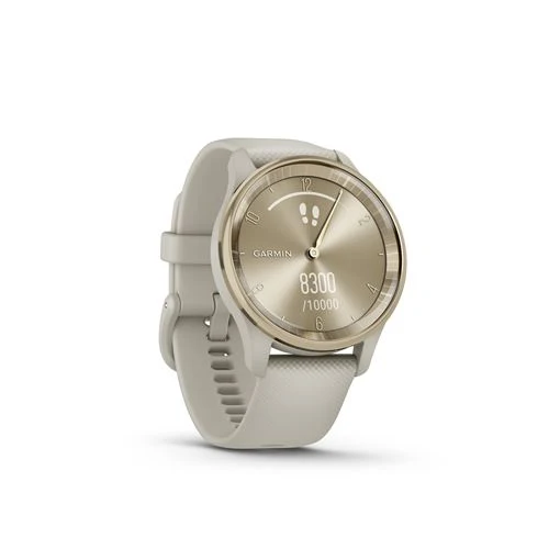Certificado IP68 Relógio Desportivo Garmin VivoMove Trend - Dourado