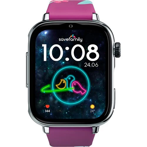 Certificado IP68 Smartwatch 4G para Crianç Savefamily Savewatch Plus 2 - Brilhante / Maui