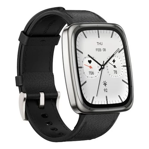 Companheiro de Saúde Smartwatch Amazfit Active 2 Square - Preto