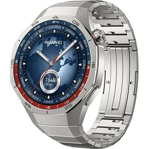 Huawei Watch GT5 Pro 46mm - Titânio com Monitor Cardíaco