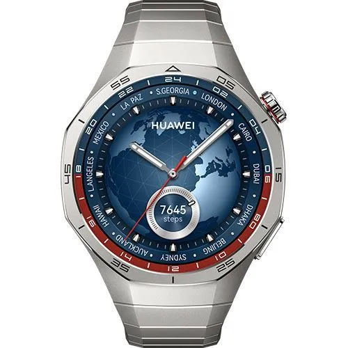 Huawei Watch GT5 Pro 46mm - Titânio com Monitor Cardíaco