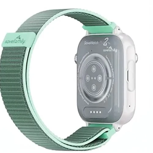 Monitor de ECG Smartwatch 4G para Crianç Savefamily Savewatch Plus 2 - Branco / Ocean