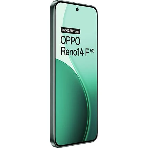 Monitor Esportivo Oppo Reno14 F 5G - 256GB - Verde Luminoso