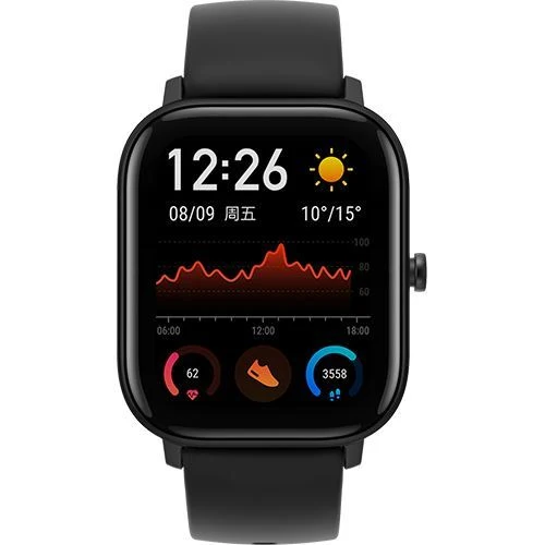 Monitor Esportivo Smartwatch Amazfit GTS - Obsidian Preto